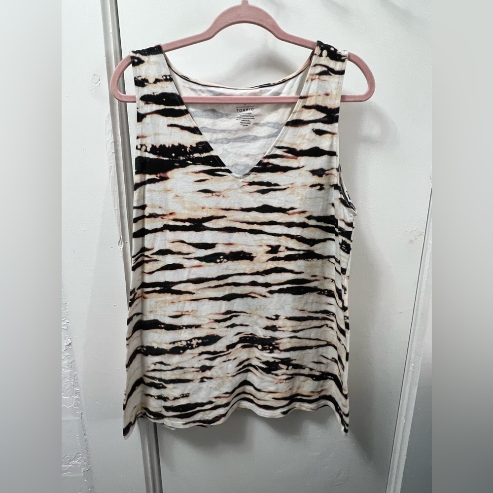 Torrid tiger strip tank style